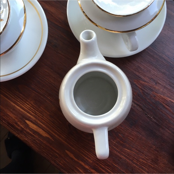 Vintage Bonomelli Teapot & 2 Teacups saucers and lids - Picture 7 of 12